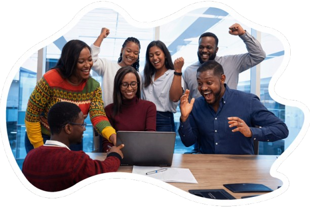 Blu Tech Development Company - Custom Website and Mobile App Development Services Illustration